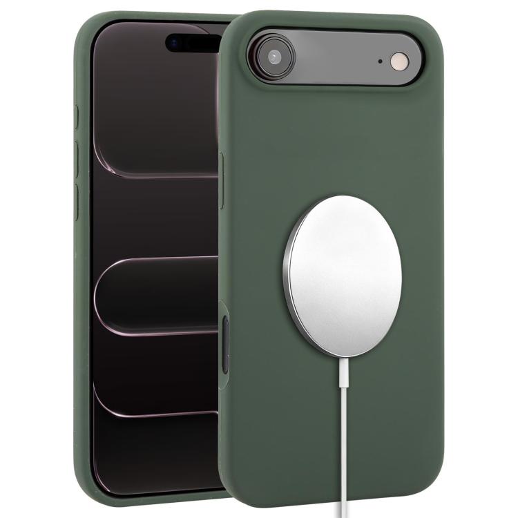 リキッドシリコン全面保護MagSafeスマホケース、iPhone 17 Pro Max用、iPhone 17 Pro用、iPhone 17用、iPhone Air用