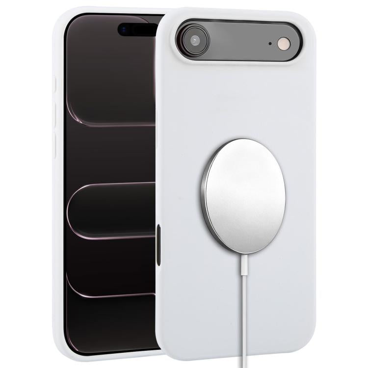 リキッドシリコン全面保護MagSafeスマホケース、iPhone 17 Pro Max用、iPhone 17 Pro用、iPhone 17用、iPhone Air用