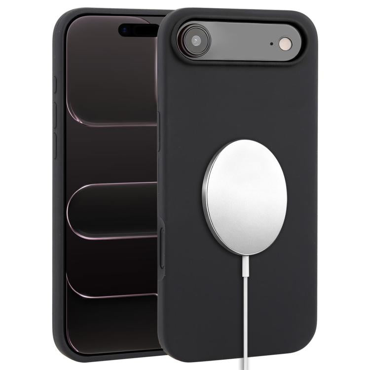 リキッドシリコン全面保護MagSafeスマホケース、iPhone 17 Pro Max用、iPhone 17 Pro用、iPhone 17用、iPhone Air用