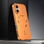 フロストマグネティックシールドMagSafe合金メタルスマホケース、iPhone 17 Pro Max用、iPhone 17 Pro用、iPhone 17用、iPhone Air用、iPhone 16 Pro Max用、iPhone 16 Pro用、iPhone 15 Pro Max用、iPhone 15 Pro用
