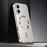フロストマグネティックシールドMagSafe合金メタルスマホケース、iPhone 17 Pro Max用、iPhone 17 Pro用、iPhone 17用、iPhone Air用、iPhone 16 Pro Max用、iPhone 16 Pro用、iPhone 15 Pro Max用、iPhone 15 Pro用
