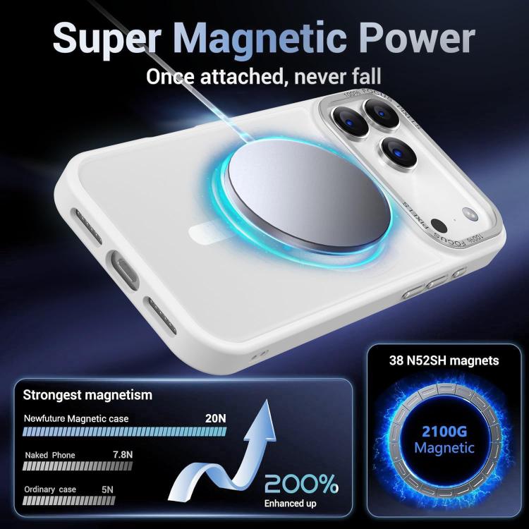 XDcaseメタルレンズフレームスキンフィールマグネティックスマホケース、iPhone 17 Pro Max用、iPhone 17 Pro用、iPhone 17用