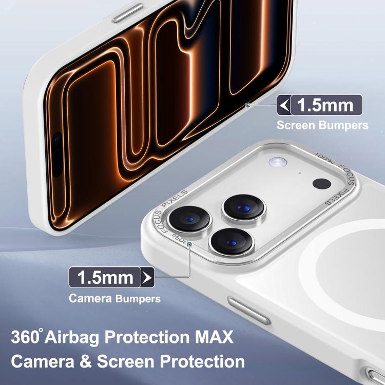 XDcaseメタルレンズフレームスキンフィールマグネティックスマホケース、iPhone 17 Pro Max用、iPhone 17 Pro用、iPhone 17用