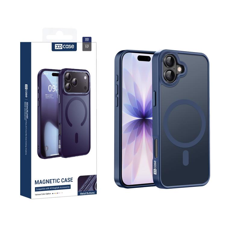 XDcaseメタルレンズフレームスキンフィールマグネティックスマホケース、iPhone 17 Pro Max用、iPhone 17 Pro用、iPhone 17用