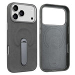 VIETAOスエードMagSafe PUレザースマホケースホルダー付き、iPhone 17 Pro Max用、iPhone 17 Pro用、iPhone 17用、iPhone Air用