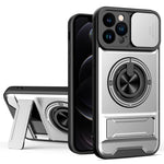 レンズスライディングウィンドウ多機能磁気耐衝撃フォンケース、iPhone 13 Pro Max用、iPhone 13 Pro用、iPhone 12 Pro Max用、iPhone 11 Pro Max用、iPhone 11用