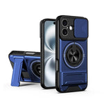レンズスライディングウィンドウ多機能磁気耐衝撃フォンケース、iPhone 13 Pro Max用、iPhone 13 Pro用、iPhone 12 Pro Max用、iPhone 11 Pro Max用、iPhone 11用