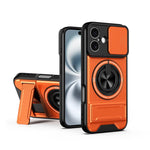 レンズスライディングウィンドウ多機能磁気耐衝撃フォンケース、iPhone 13 Pro Max用、iPhone 13 Pro用、iPhone 12 Pro Max用、iPhone 11 Pro Max用、iPhone 11用