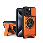 レンズスライディングウィンドウ多機能磁気耐衝撃フォンケース、iPhone 13 Pro Max用、iPhone 13 Pro用、iPhone 12 Pro Max用、iPhone 11 Pro Max用、iPhone 11用
