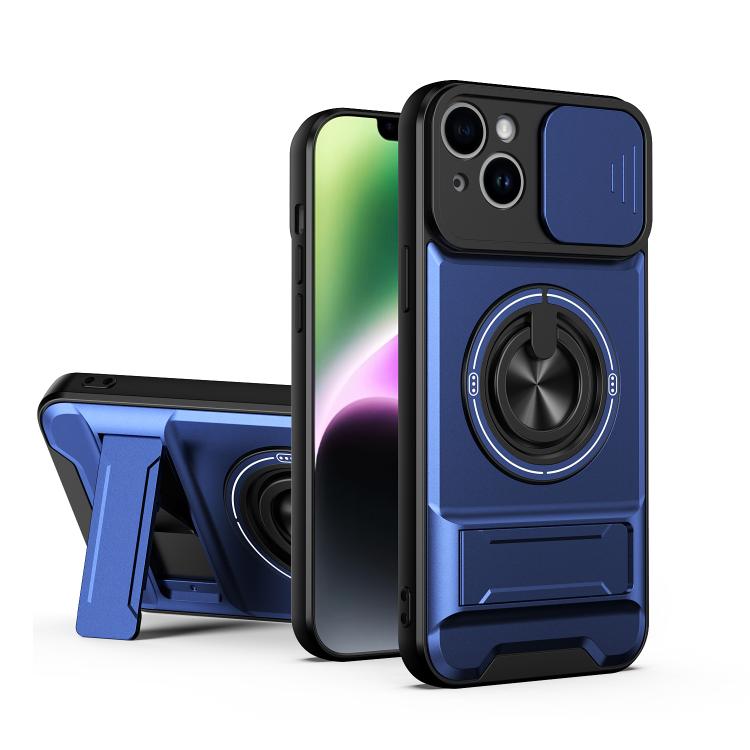 レンズスライディングウィンドウ多機能磁気耐衝撃フォンケース、iPhone 13 Pro Max用、iPhone 13 Pro用、iPhone 12 Pro Max用、iPhone 11 Pro Max用、iPhone 11用