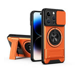 レンズスライディングウィンドウ多機能磁気耐衝撃フォンケース、iPhone 13 Pro Max用、iPhone 13 Pro用、iPhone 12 Pro Max用、iPhone 11 Pro Max用、iPhone 11用