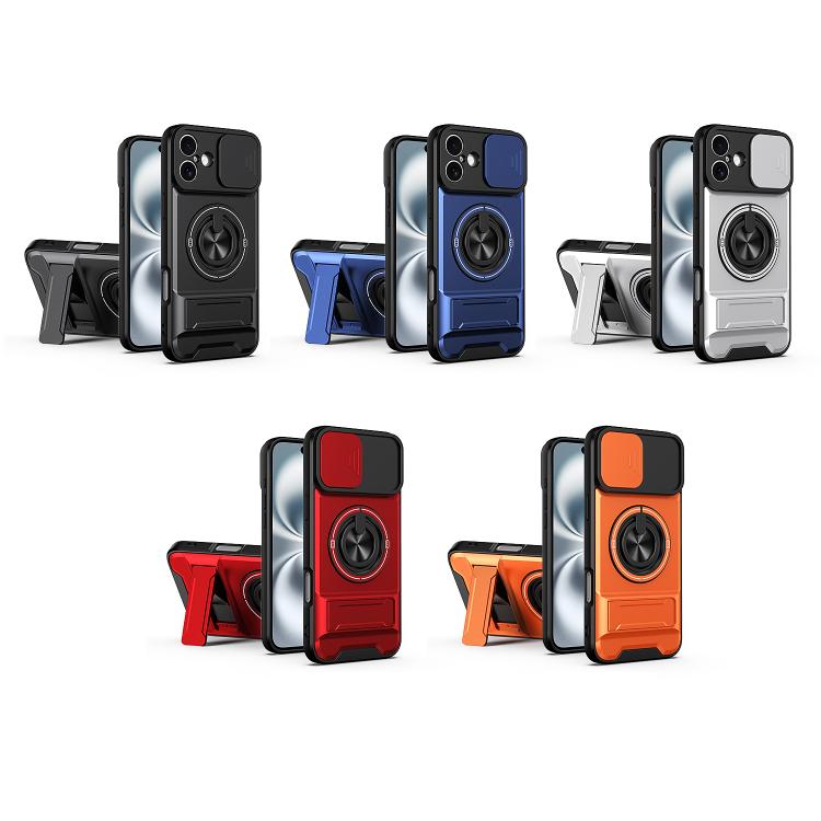 レンズスライディングウィンドウ多機能磁気耐衝撃フォンケース、iPhone 13 Pro Max用、iPhone 13 Pro用、iPhone 12 Pro Max用、iPhone 11 Pro Max用、iPhone 11用