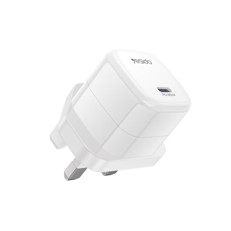 Yesido YC149 PD 35W Type-C ミニアイスキューブ急速充電器、UKプラグ