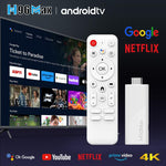 H96 Max H313 Android 14 ミニHD TVスティック リモコン付き ARM Cortex-A53 クアッドコア 2GB+16GB、2GB+8GB