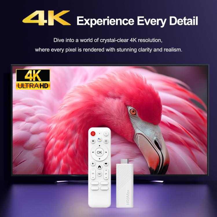 H96 Max H313 Android 14 ミニHD TVスティック リモコン付き ARM Cortex-A53 クアッドコア 2GB+16GB、2GB+8GB