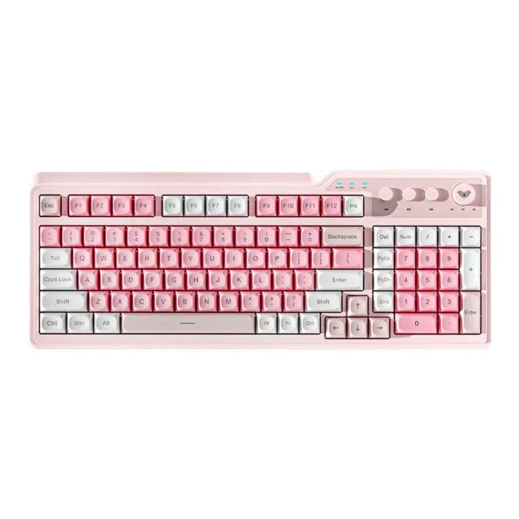 AULA F3099 99キー RGBライティング トライモード ゲーミングキーボード