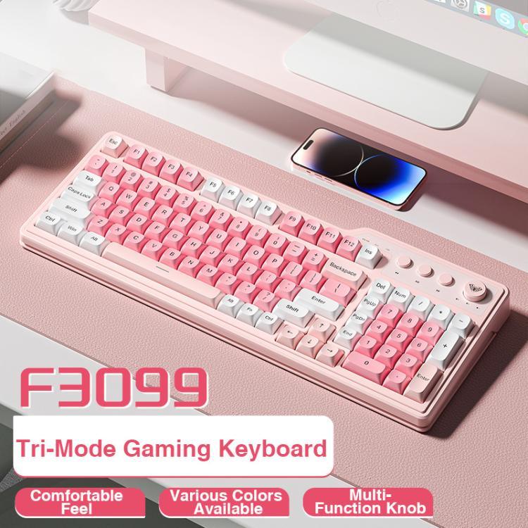 AULA F3099 99キー RGBライティング トライモード ゲーミングキーボード
