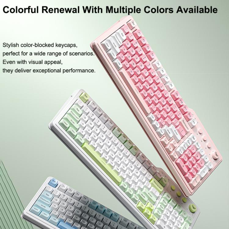 AULA F3099 99キー RGBライティング トライモード ゲーミングキーボード