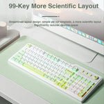 AULA F3099 99キー RGBライティング トライモード ゲーミングキーボード
