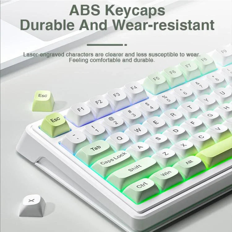 AULA F3099 99キー RGBライティング トライモード ゲーミングキーボード