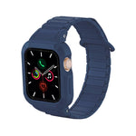 リバースバックルマグネティック一体型TPUカバーシリコンウォッチバンド、Apple Watch 45mm / 44mm 用、Apple Watch 41mm / 40mm 用