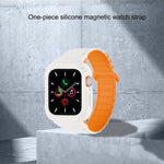 リバースバックルマグネティック一体型TPUカバーシリコンウォッチバンド、Apple Watch 45mm / 44mm 用、Apple Watch 41mm / 40mm 用
