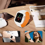 リバースバックルマグネティック一体型TPUカバーシリコンウォッチバンド、Apple Watch 45mm / 44mm 用、Apple Watch 41mm / 40mm 用