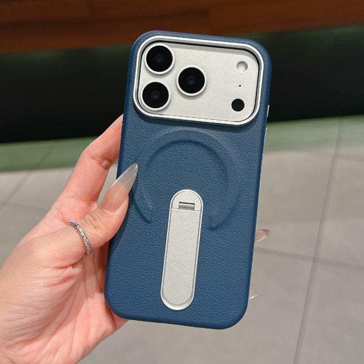 Invisible Holder PC + Vegan Leather Magnetic Phone Case, For iPhone 18 Pro / 17 Pro, For iPhone 18 Pro Max / 17 Pro Max
