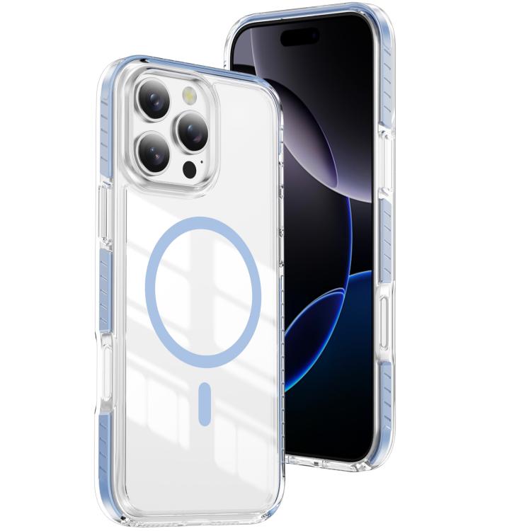 クリスタルシールド クリア磁気アクリルハイブリッド TPUスマホケース、iPhone 17 Pro Max用、iPhone 17 Pro用、iPhone 17用、iPhone Air用、iPhone 16 Pro Max用、iPhone 16 Pro用