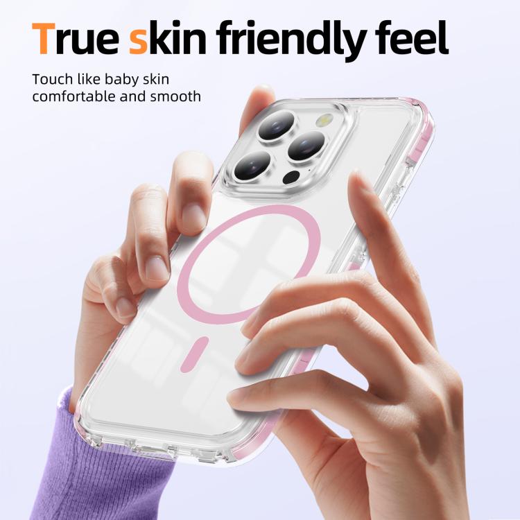 クリスタルシールド クリア磁気アクリルハイブリッド TPUスマホケース、iPhone 14 Plus用、iPhone 14 / 13用、iPhone 14 Pro用、iPhone 14 Pro Max用、iPhone 13 Pro Max用、iPhone 13 Pro用