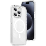 クリスタルシールド クリア磁気アクリルハイブリッド TPUスマホケース、iPhone 14 Plus用、iPhone 14 / 13用、iPhone 14 Pro用、iPhone 14 Pro Max用、iPhone 13 Pro Max用、iPhone 13 Pro用