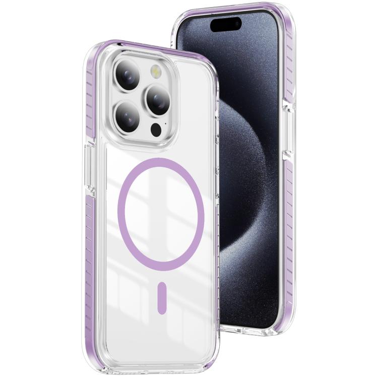 クリスタルシールド クリア磁気アクリルハイブリッド TPUスマホケース、iPhone 14 Plus用、iPhone 14 / 13用、iPhone 14 Pro用、iPhone 14 Pro Max用、iPhone 13 Pro Max用、iPhone 13 Pro用