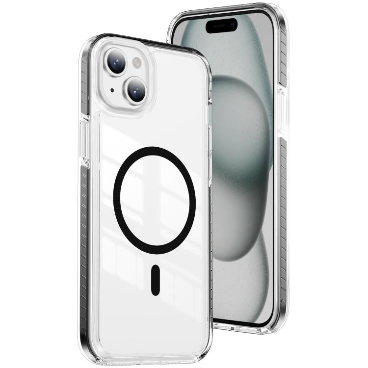 クリスタルシールド クリア磁気アクリルハイブリッド TPUスマホケース、iPhone 14 Plus用、iPhone 14 / 13用、iPhone 14 Pro用、iPhone 14 Pro Max用、iPhone 13 Pro Max用、iPhone 13 Pro用
