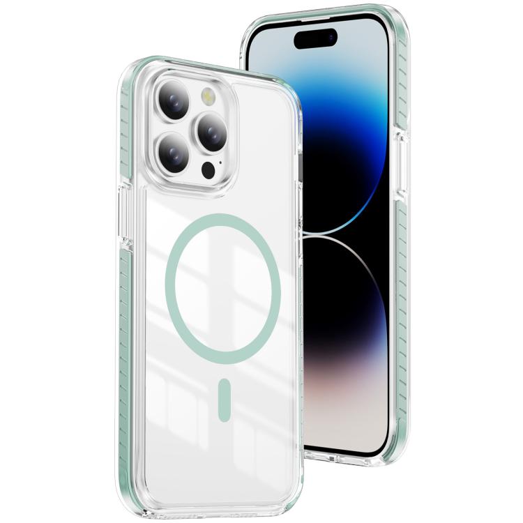 クリスタルシールド クリア磁気アクリルハイブリッド TPUスマホケース、iPhone 14 Plus用、iPhone 14 / 13用、iPhone 14 Pro用、iPhone 14 Pro Max用、iPhone 13 Pro Max用、iPhone 13 Pro用