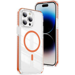 クリスタルシールド クリア磁気アクリルハイブリッド TPUスマホケース、iPhone 14 Plus用、iPhone 14 / 13用、iPhone 14 Pro用、iPhone 14 Pro Max用、iPhone 13 Pro Max用、iPhone 13 Pro用