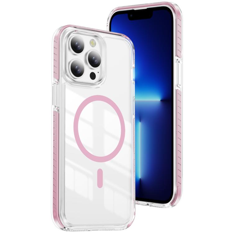 クリスタルシールド クリア磁気アクリルハイブリッド TPUスマホケース、iPhone 14 Plus用、iPhone 14 / 13用、iPhone 14 Pro用、iPhone 14 Pro Max用、iPhone 13 Pro Max用、iPhone 13 Pro用