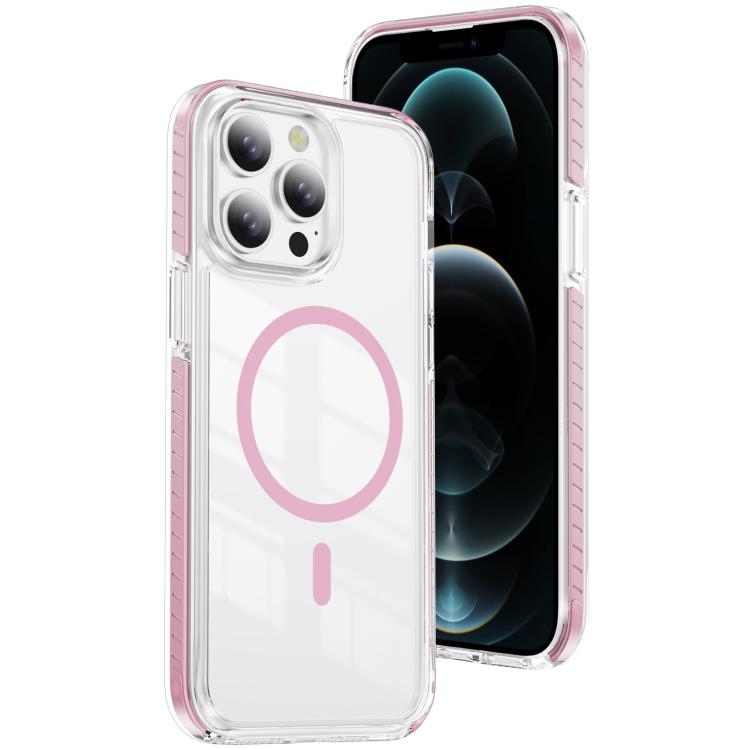 クリスタルシールド クリア 磁気アクリル ハイブリッド TPU スマホケース、iPhone 12 / 12 Pro 用、iPhone 12 Pro Max 用