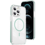 クリスタルシールド クリア 磁気アクリル ハイブリッド TPU スマホケース、iPhone 12 / 12 Pro 用、iPhone 12 Pro Max 用