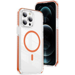 クリスタルシールド クリア 磁気アクリル ハイブリッド TPU スマホケース、iPhone 12 / 12 Pro 用、iPhone 12 Pro Max 用