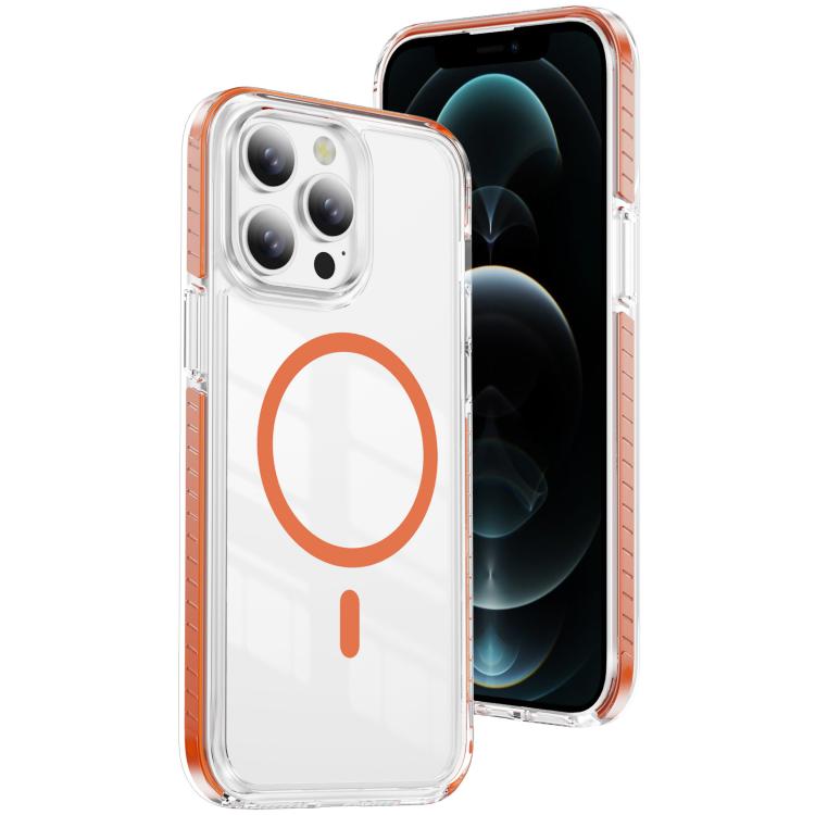 クリスタルシールド クリア 磁気アクリル ハイブリッド TPU スマホケース、iPhone 12 / 12 Pro 用、iPhone 12 Pro Max 用