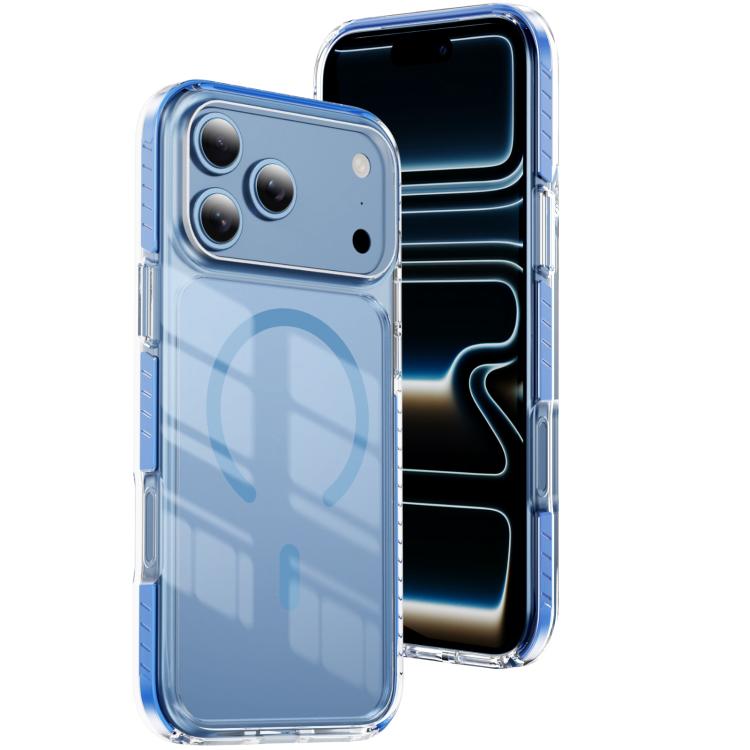 クリスタルシールド クリア磁気アクリルハイブリッド TPUスマホケース、iPhone 17 Pro Max用、iPhone 17 Pro用、iPhone 17用、iPhone Air用、iPhone 16 Pro Max用、iPhone 16 Pro用