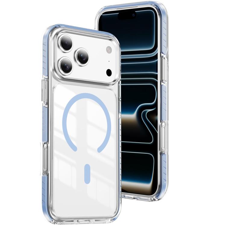 クリスタルシールド クリア磁気アクリルハイブリッド TPUスマホケース、iPhone 17 Pro Max用、iPhone 17 Pro用、iPhone 17用、iPhone Air用、iPhone 16 Pro Max用、iPhone 16 Pro用