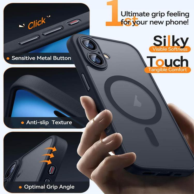 XDcase スキンフィール 磁気フロストスマホケース レンズフィルム付き、iPhone 17 Pro Max用、iPhone 17 Pro用、iPhone 17用、iPhone Air用