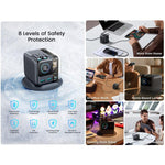 JOYROOM JR-TRD01 PODIX 140W 5ポートデスクトップGaN充電器、USプラグ、EUプラグ、UKプラグ