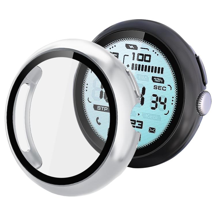 xDfind 強化フィルム 一体型オイルスプレー PCウォッチ保護カバー、Google Pixel Watch 4 / 3 45mm用、Google Pixel Watch 4 / 3 / 2 / 1 41mm用