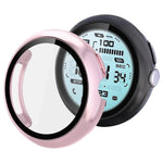 xDfind 強化フィルム 一体型オイルスプレー PCウォッチ保護カバー、Google Pixel Watch 4 / 3 45mm用、Google Pixel Watch 4 / 3 / 2 / 1 41mm用
