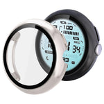 xDfind 強化フィルム 一体型オイルスプレー PCウォッチ保護カバー、Google Pixel Watch 4 / 3 45mm用、Google Pixel Watch 4 / 3 / 2 / 1 41mm用