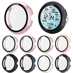 xDfind 強化フィルム 一体型オイルスプレー PCウォッチ保護カバー、Google Pixel Watch 4 / 3 45mm用、Google Pixel Watch 4 / 3 / 2 / 1 41mm用