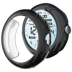 xDfind 強化ガラス一体型TPUウォッチカバー、Google Pixel Watch 4 / 3 45mm用、Google Pixel Watch 4 / 3 / 2 / 1 41mm用