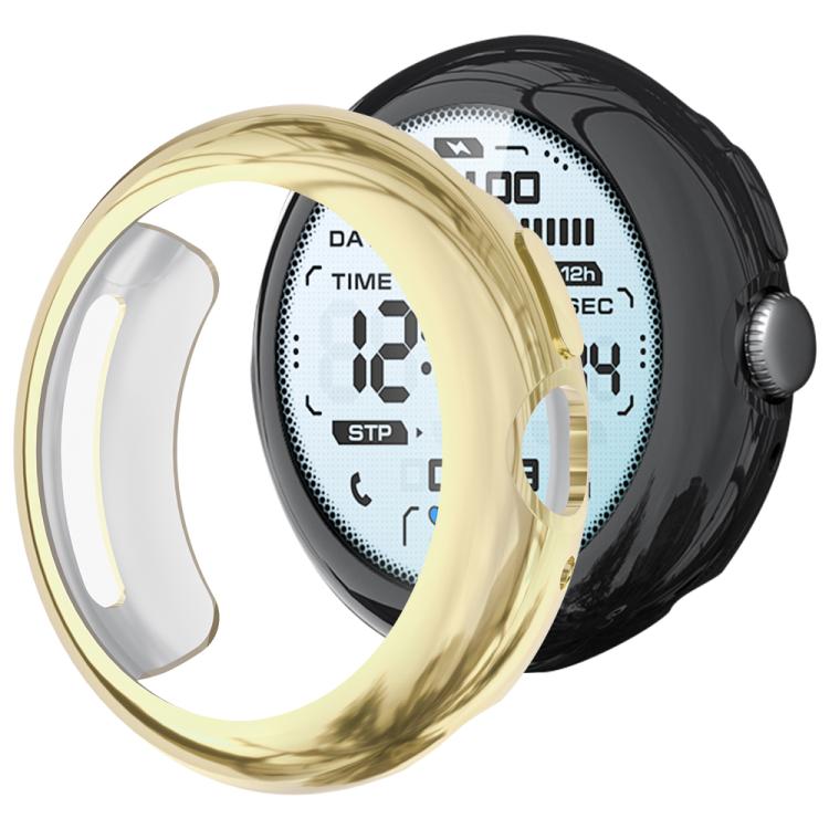 xDfind 強化ガラス一体型TPUウォッチカバー、Google Pixel Watch 4 / 3 45mm用、Google Pixel Watch 4 / 3 / 2 / 1 41mm用